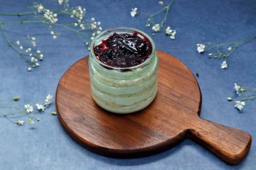 Blueberry Jar Cake