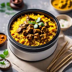 rice + fish curry combo (1 pc)