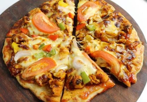 Chicken cheese pizza small