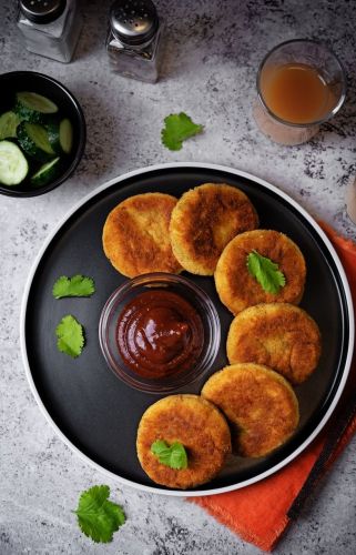 Crisy corn potato bites 