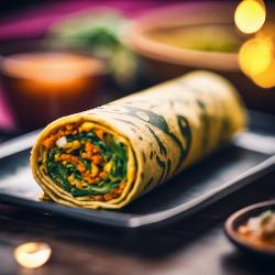 veg kathi roll 