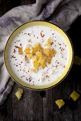 Pineapple raita