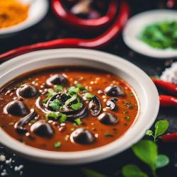 chilli mushroom gravy