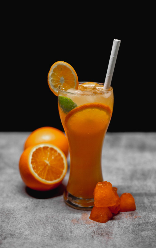 Bitter Orange with Peach Swirl
