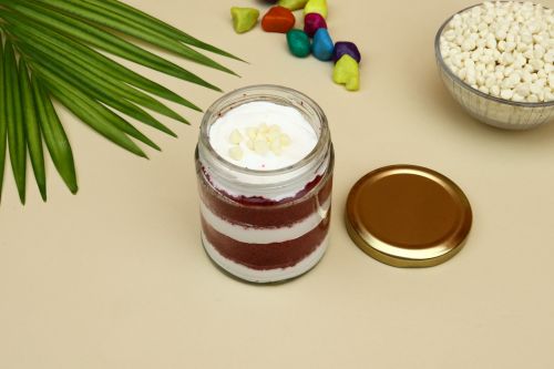 Red velvet Jar Cake