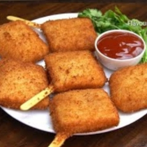 Bread  Pizza Lolipop(chicken)