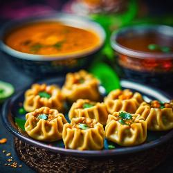 kurkure paneer momos