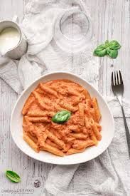 Red  White Creamy Pasta