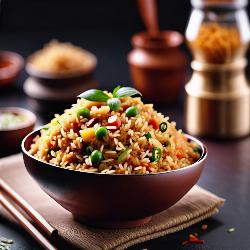 triple fried rice schezwan