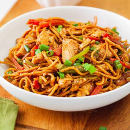 Chicken noodles
